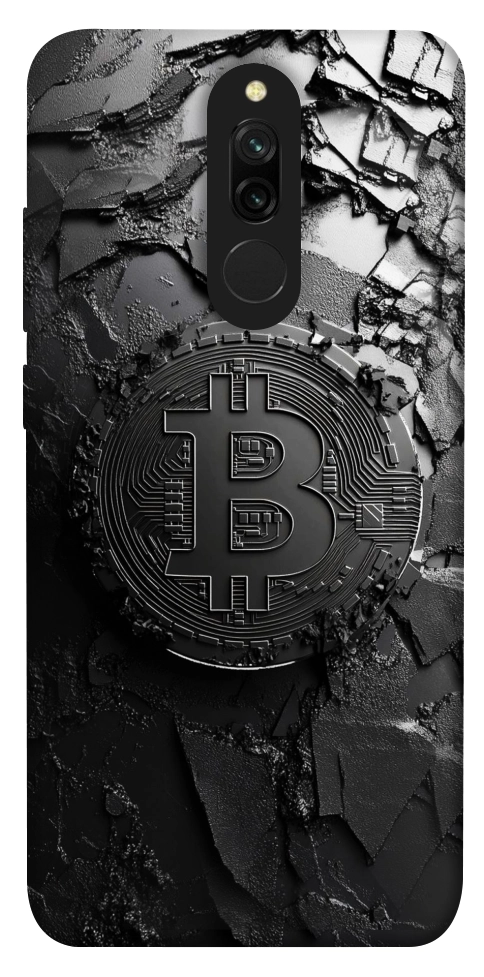 Чехол Dark bitcoin для Xiaomi Redmi 8