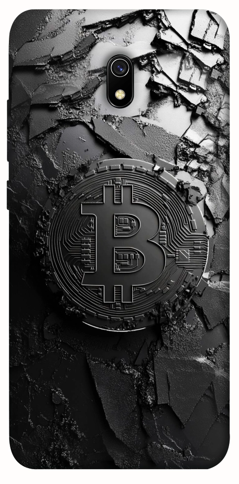 Чехол Dark bitcoin для Xiaomi Redmi 8a