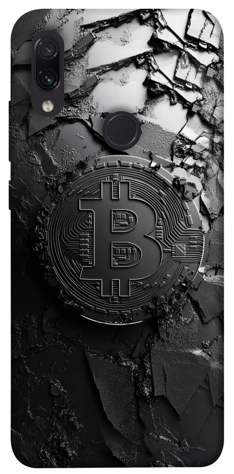 Чехол Dark bitcoin для Xiaomi Redmi Note 7