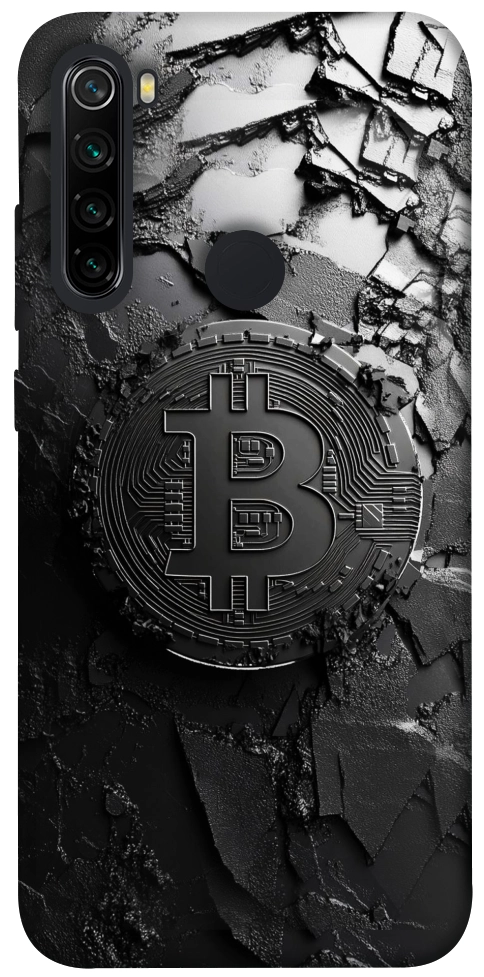 Чехол Dark bitcoin для Xiaomi Redmi Note 8