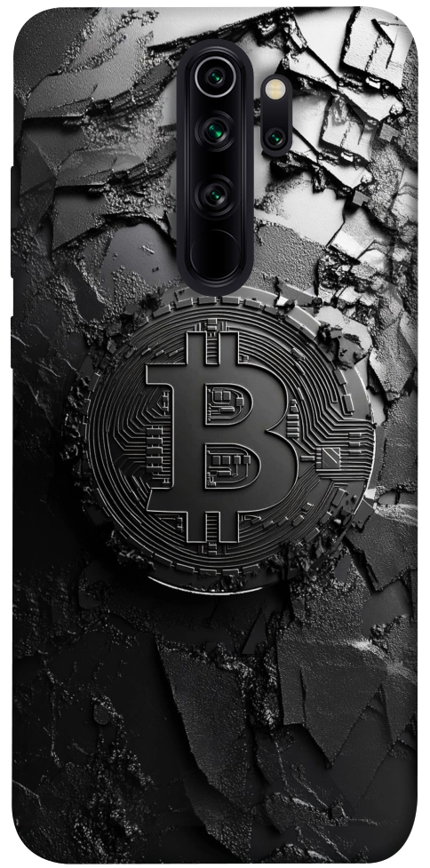 Чохол Dark bitcoin для Xiaomi Redmi Note 8 Pro