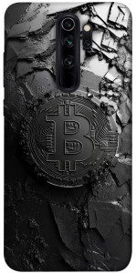 Чохол Dark bitcoin для Xiaomi Redmi Note 8 Pro