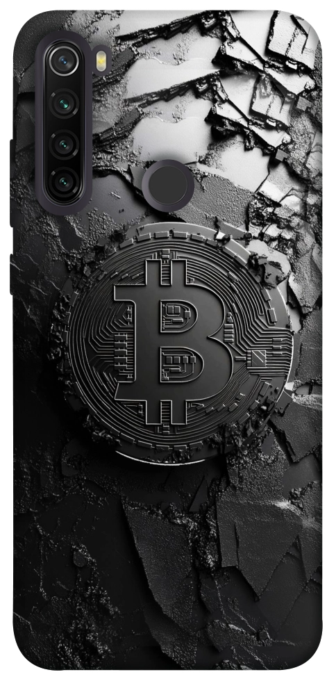 Чохол Dark bitcoin для Xiaomi Redmi Note 8T
