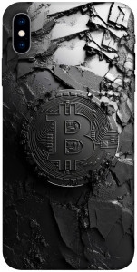 Чохол Dark bitcoin для iPhone XS