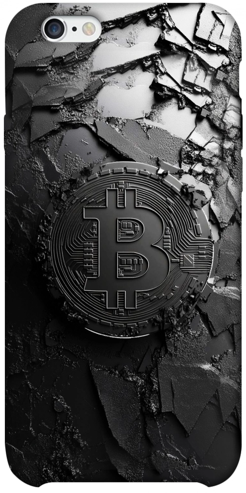 Чехол Dark bitcoin для iPhone 6S Plus