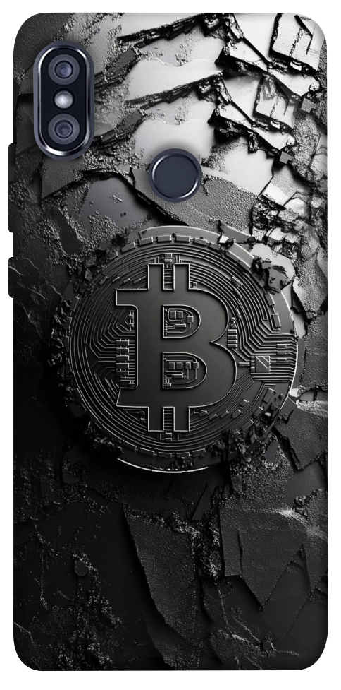 Чехол Dark bitcoin для Xiaomi Redmi Note 5 (Dual Camera)