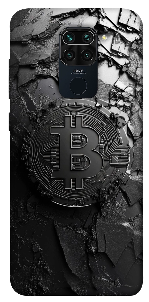 Чехол Dark bitcoin для Xiaomi Redmi 10X