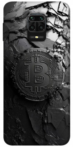 Чехол Dark bitcoin для Xiaomi Redmi Note 9 Pro