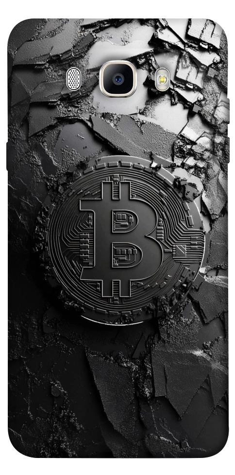 Чехол Dark bitcoin для Galaxy J7 (2016)