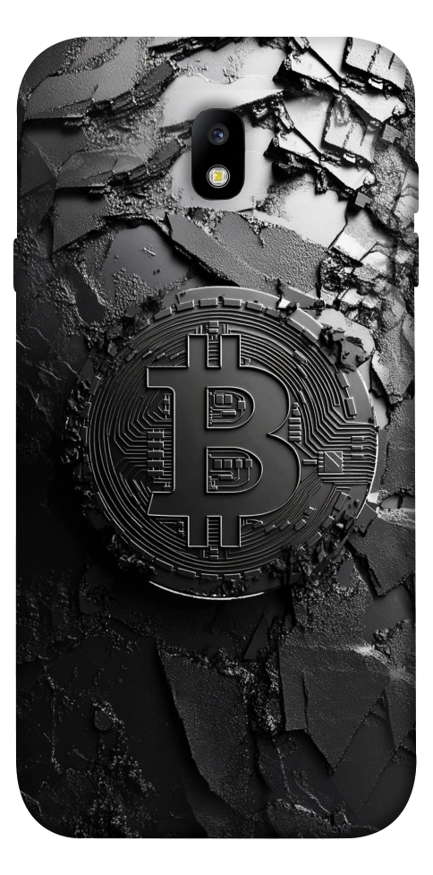 Чехол Dark bitcoin для Galaxy J7 (2017)