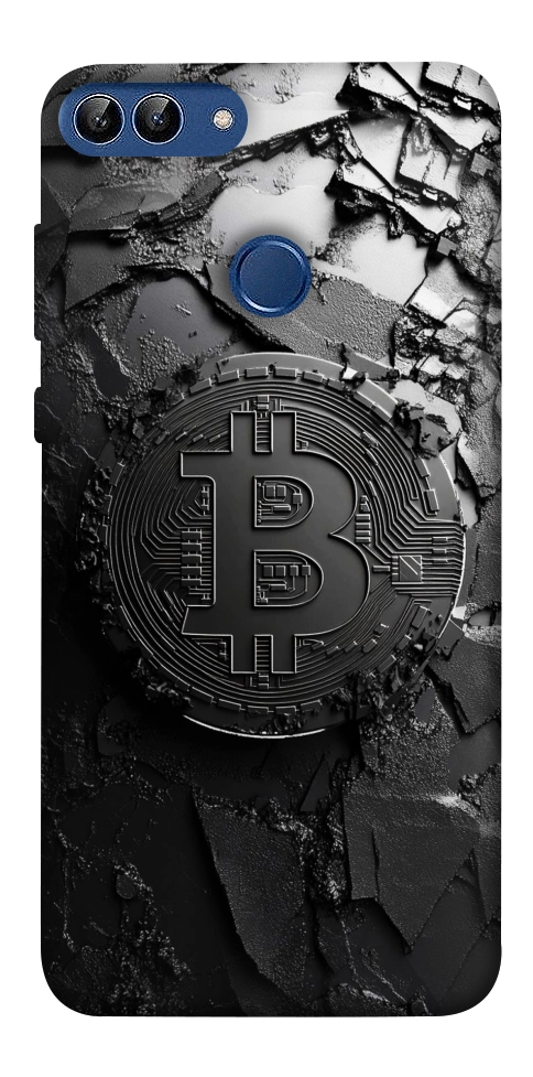 Чохол Dark bitcoin для Huawei P Smart