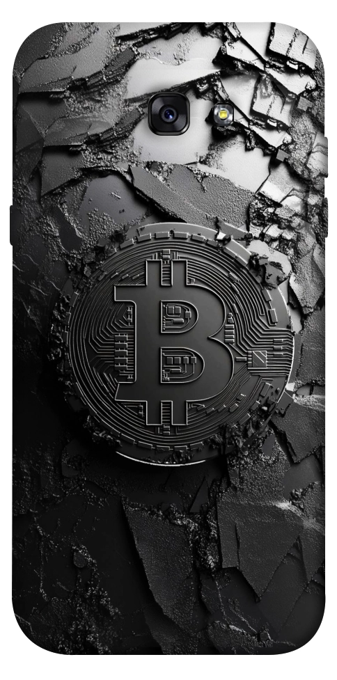 Чехол Dark bitcoin для Galaxy A7 (2017)