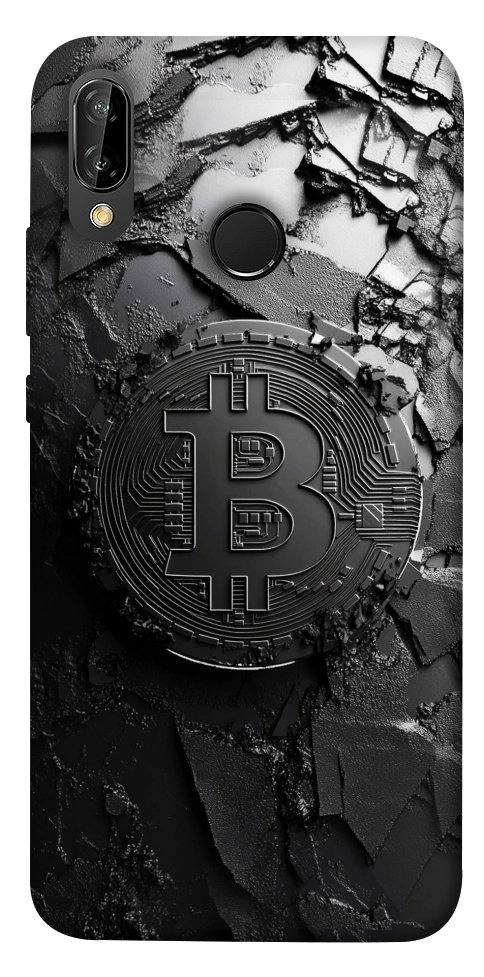 Чохол Dark bitcoin для Huawei P20 Lite