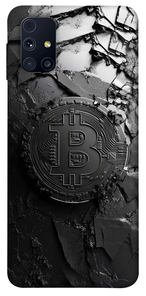Чохол Dark bitcoin для Galaxy M31s