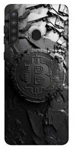 Чехол Dark bitcoin для Galaxy A21