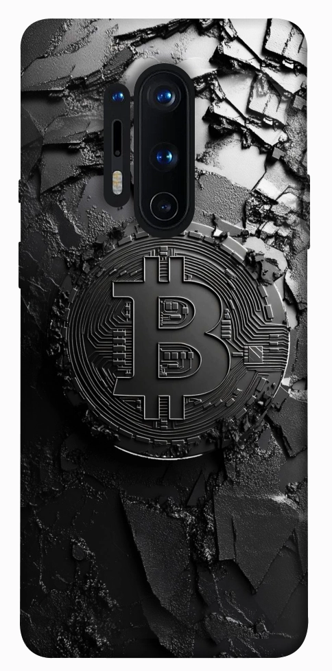 Чохол Dark bitcoin для OnePlus 8 Pro