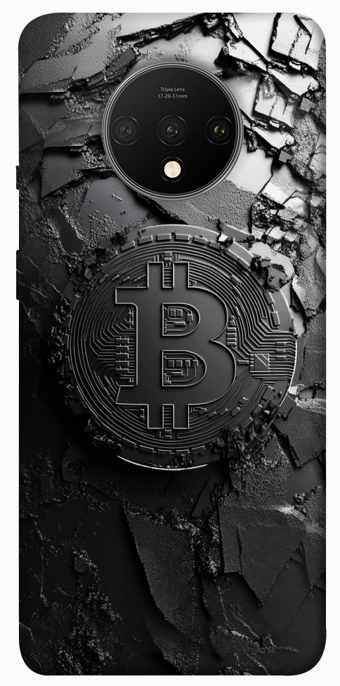 Чохол Dark bitcoin для OnePlus 7T