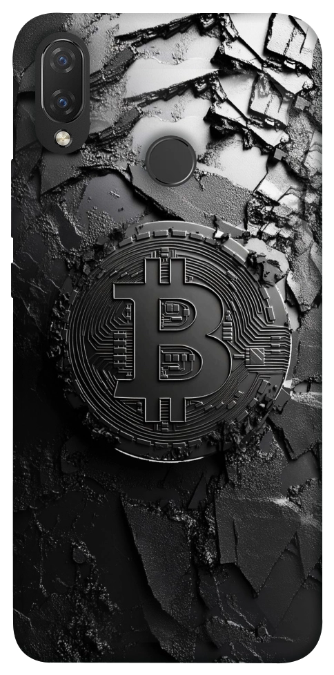 Чехол Dark bitcoin для Huawei Nova 3i