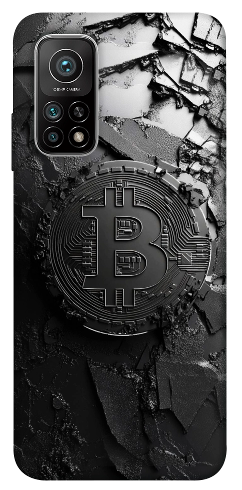 Чехол Dark bitcoin для Xiaomi Mi 10T Pro