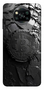 Чохол Dark bitcoin для Xiaomi Poco X3 Pro
