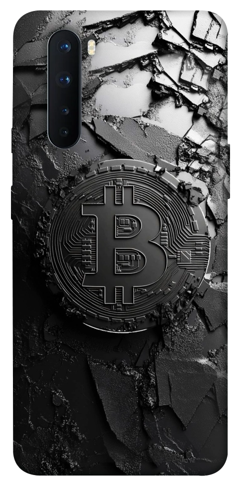 Чохол Dark bitcoin для OnePlus Nord