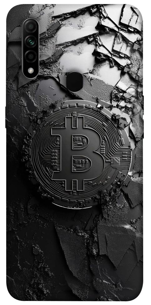 Чохол Dark bitcoin для Oppo A31