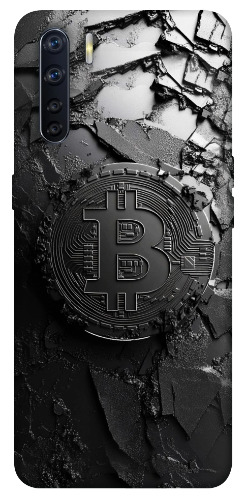 Чехол Dark bitcoin для Oppo A91