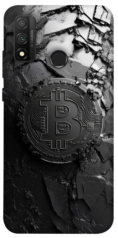 Чохол Dark bitcoin для Huawei P Smart (2020)