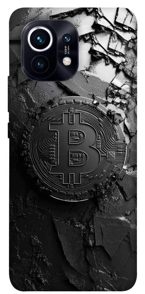 Чехол Dark bitcoin для Xiaomi Mi 11