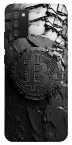 Чохол Dark bitcoin для Galaxy A02s