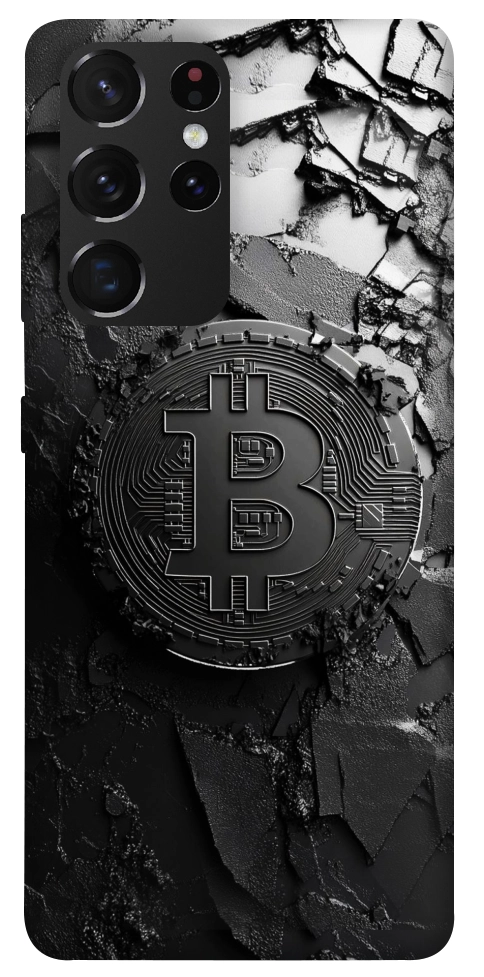 Чохол Dark bitcoin для Galaxy S21 Ultra
