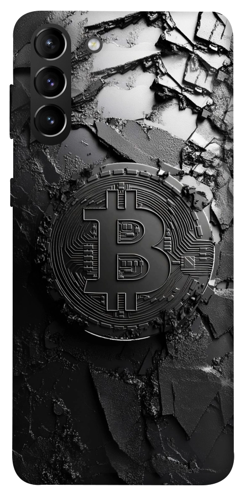 Чехол Dark bitcoin для Galaxy S21+