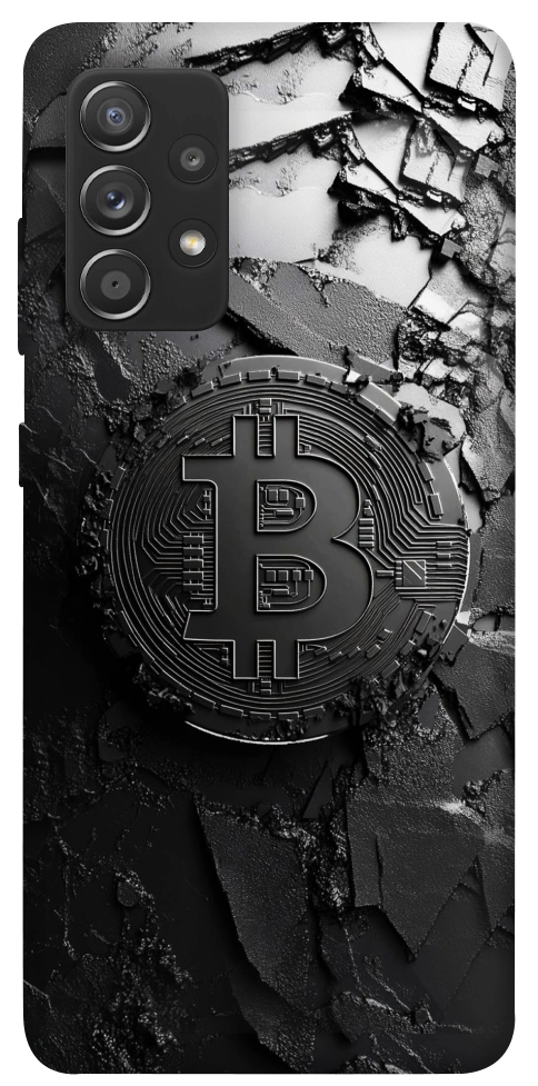 Чехол Dark bitcoin для Galaxy A72 5G