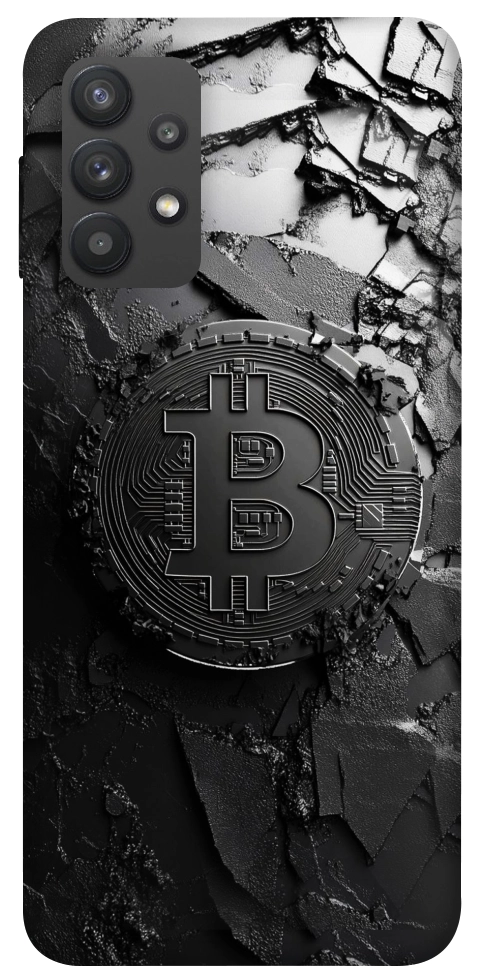 Чехол Dark bitcoin для Galaxy A32 4G