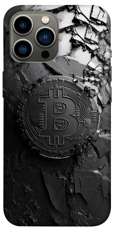 Чехол Dark bitcoin для iPhone 13 Pro Max
