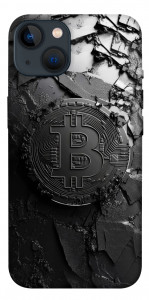 Чохол Dark bitcoin для iPhone 13