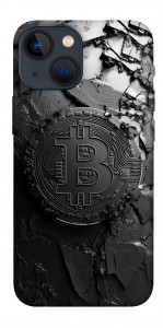 Чохол Dark bitcoin для iPhone 13 mini