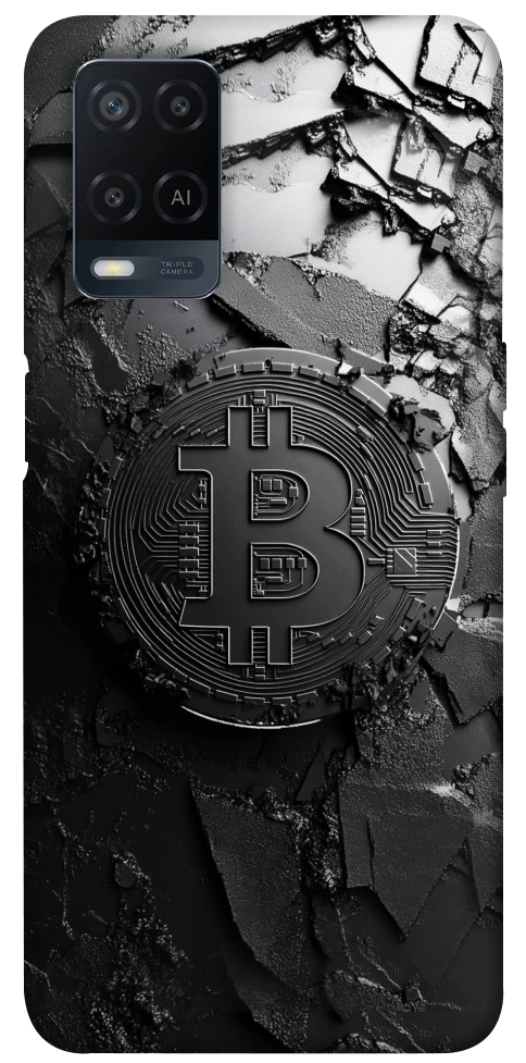Чохол Dark bitcoin для Oppo A54 4G