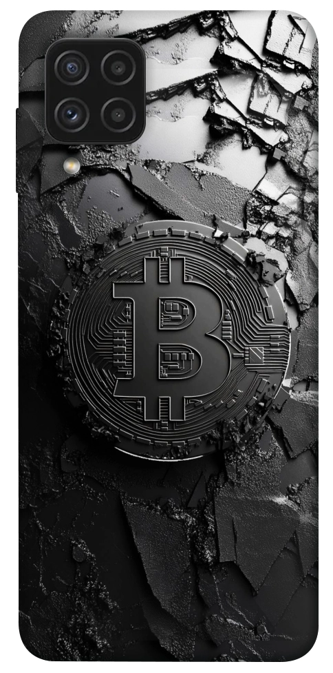 Чохол Dark bitcoin для Galaxy A22 4G
