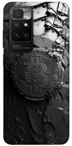 Чохол Dark bitcoin для Xiaomi Redmi 10