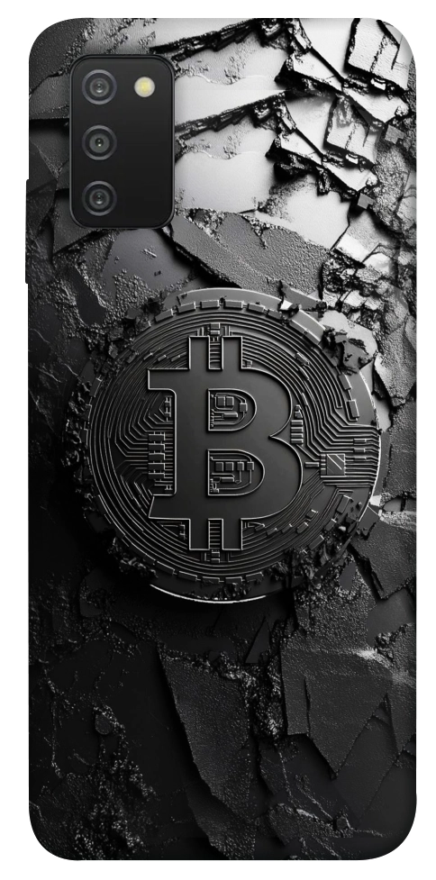 Чохол Dark bitcoin для Galaxy A03s