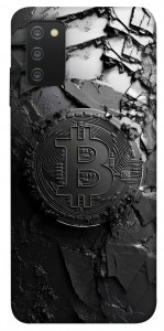 Чехол Dark bitcoin для Galaxy A03s