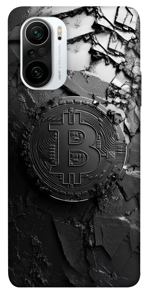 Чехол Dark bitcoin для Xiaomi Redmi K40