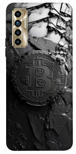 Чохол Dark bitcoin для TECNO Camon 17P