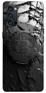 Чехол Dark bitcoin для Oppo Reno 4 Pro 5G