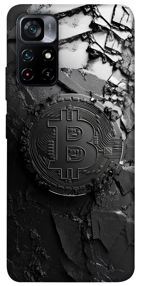 Чехол Dark bitcoin для Xiaomi Poco M4 Pro 5G