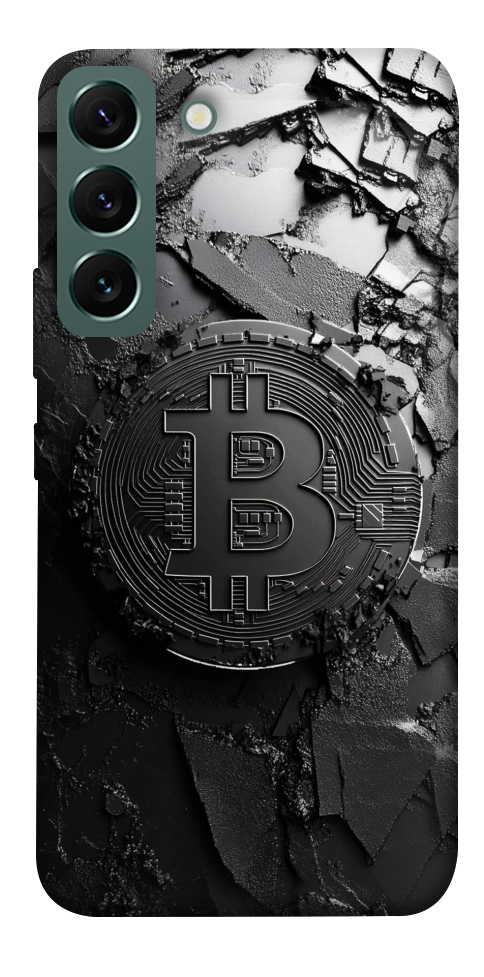 Чехол Dark bitcoin для Galaxy S22