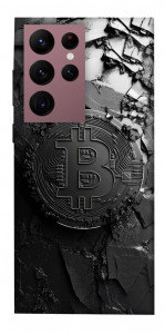 Чехол Dark bitcoin для Galaxy S22 Ultra