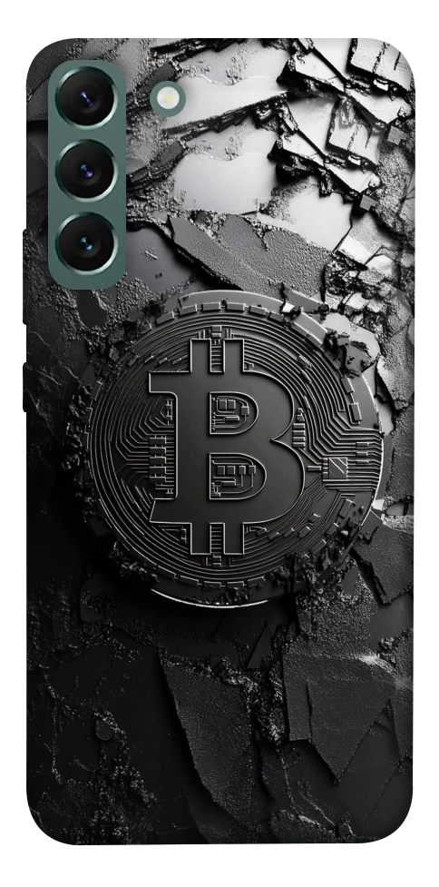 Чохол Dark bitcoin для Galaxy S22+