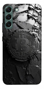 Чехол Dark bitcoin для Galaxy S22+